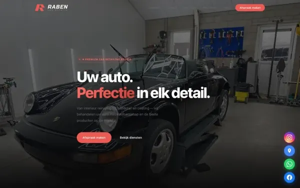 Homepage van Rabencardetails
